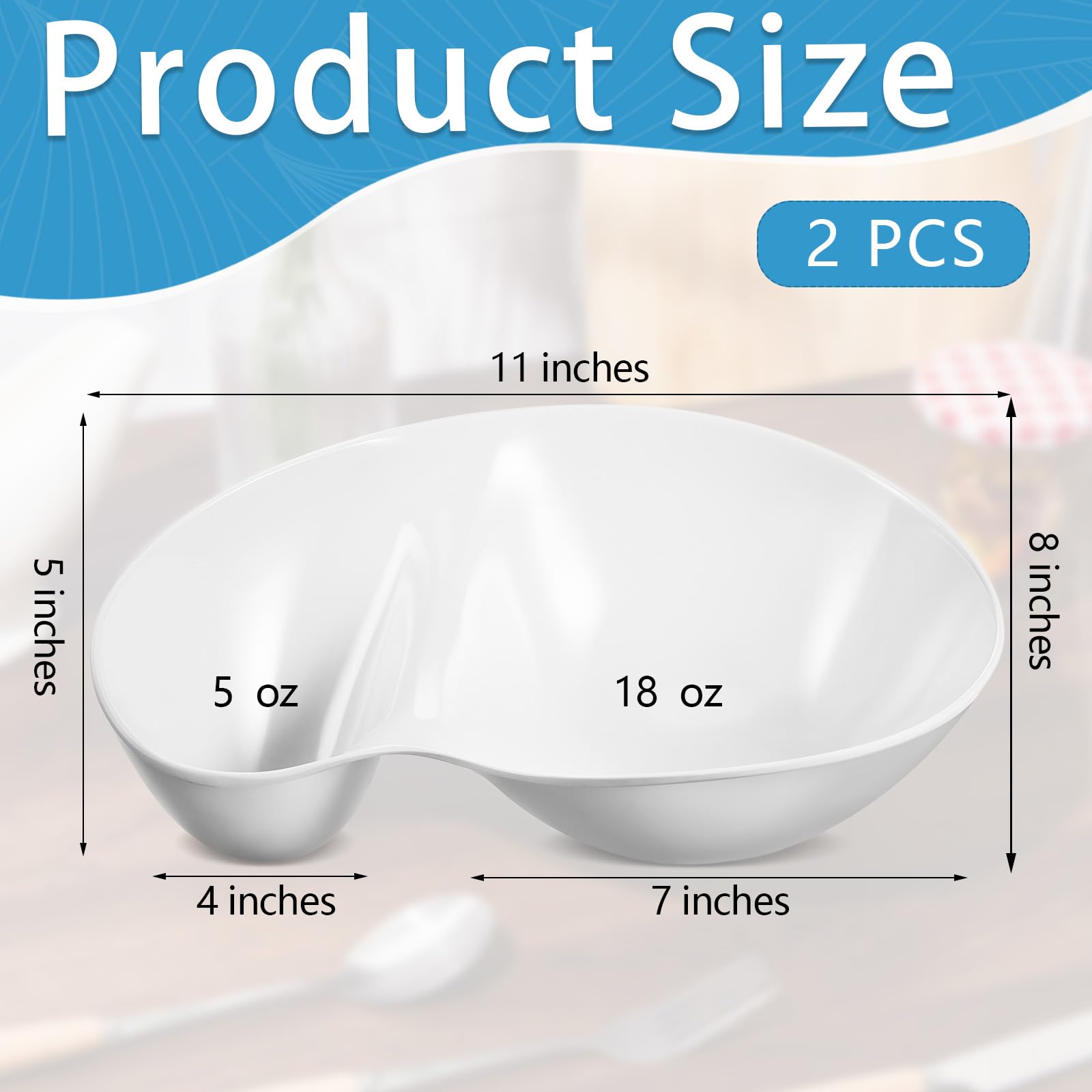 Amazon.co.jp: Blushtier チップ&ディップサービングセット メラミン